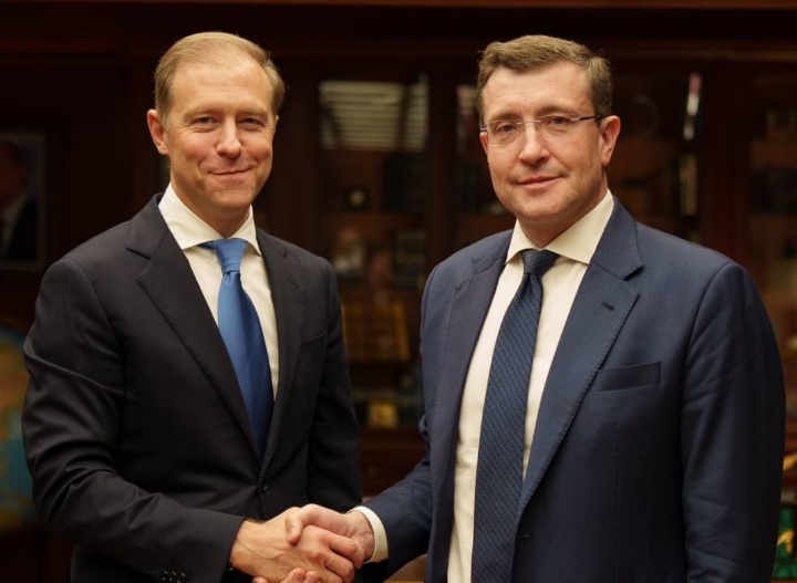 Никитин обсудил с Мантуровым развитие нижегородской промышленности - фото 1