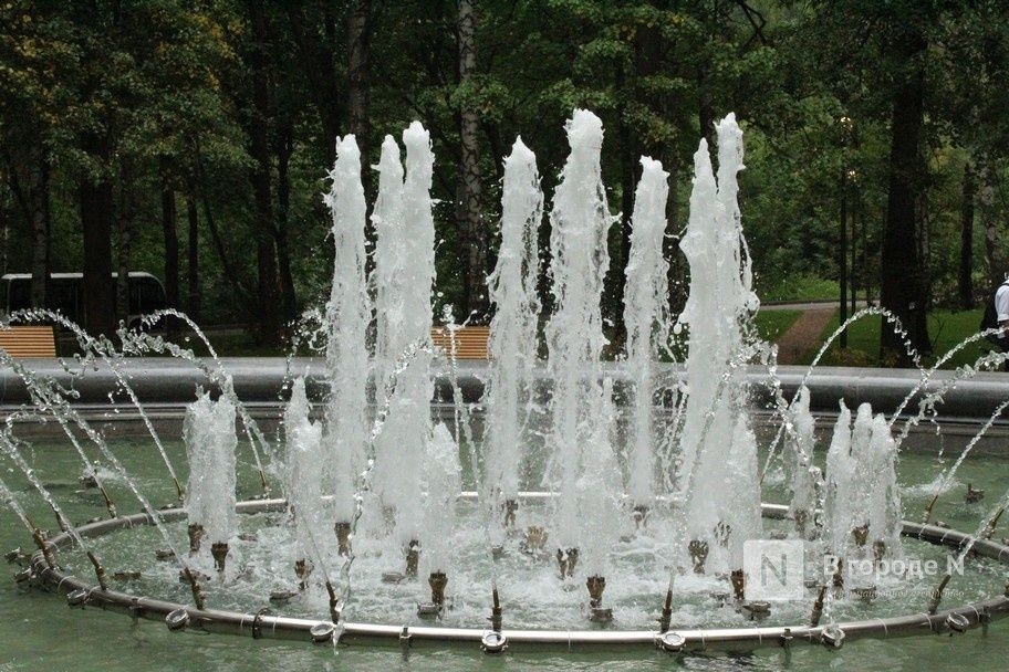 Фонтаны в нижегородском парке «Швейцария» отключили для профилактики