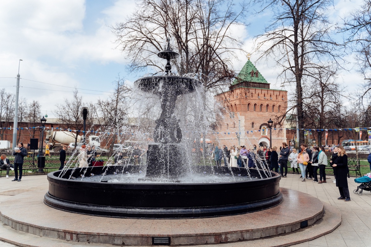 Главный фонтан Нижнего Новгорода заработает 28 апреля - фото 1