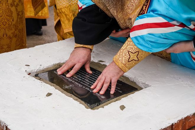 Митрополит Георгий совершил чин закладки храма в Нижнем Новгороде - фото 3