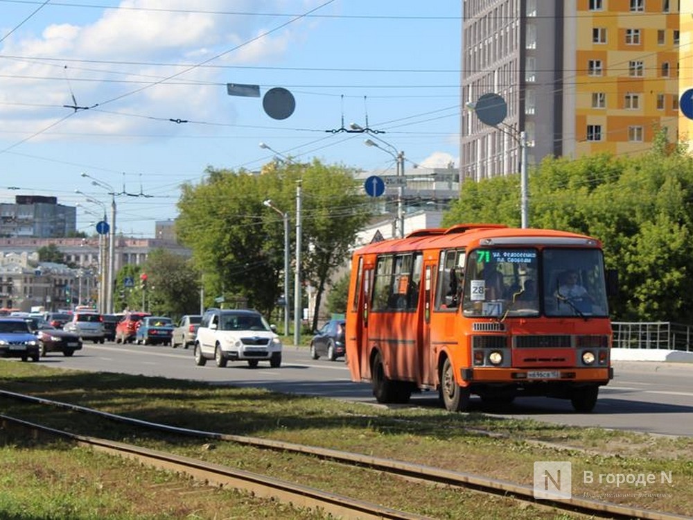 Водителя нижегородской маршрутки Т-57 отстранили от работы за высадку