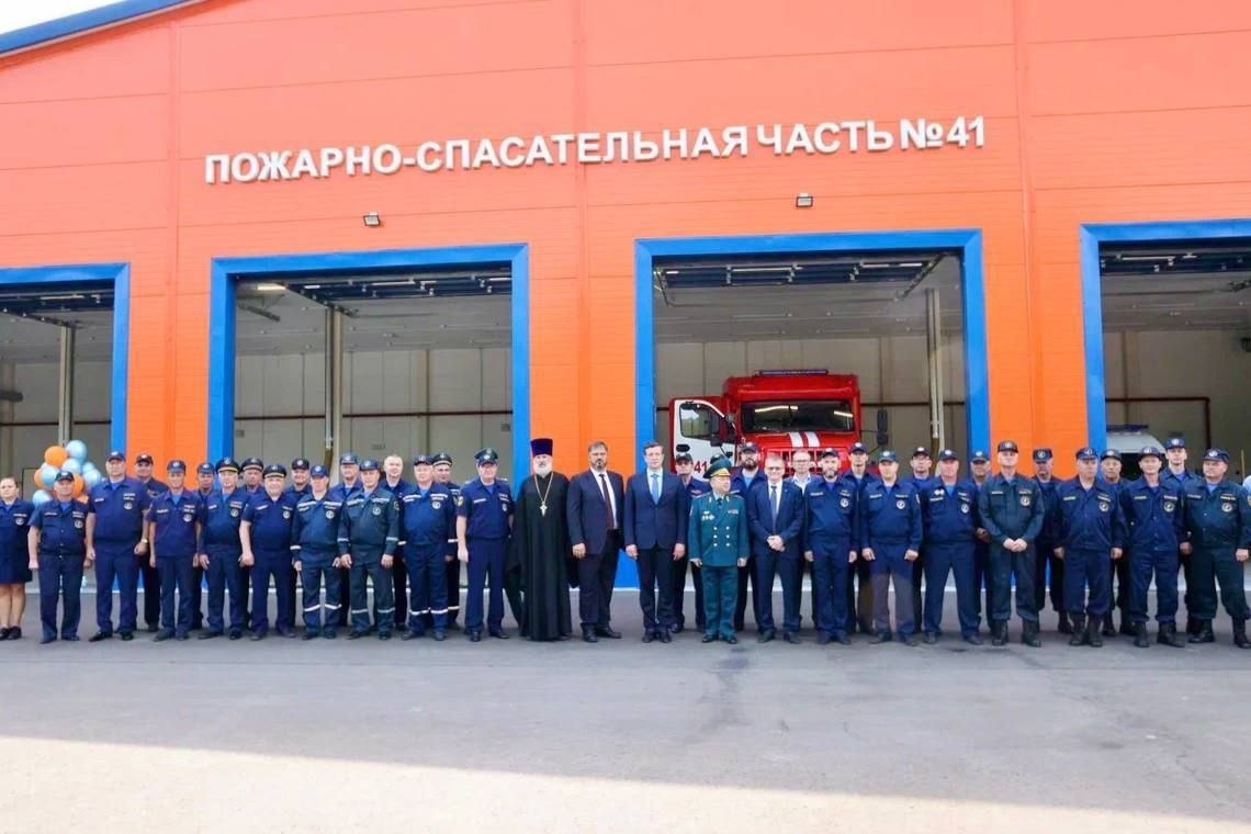 Глава Дзержинска рассказал о новом здании пожарной части - фото 1