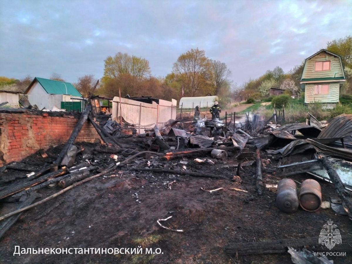Еще два смертельных пожара произошло в Нижегородской области - фото 1