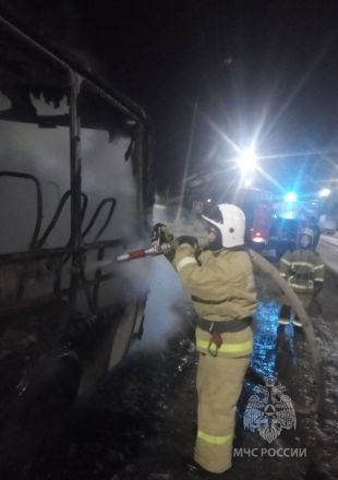 Рейсовый автобус сгорел в Чкаловском районе 15 января - фото 3