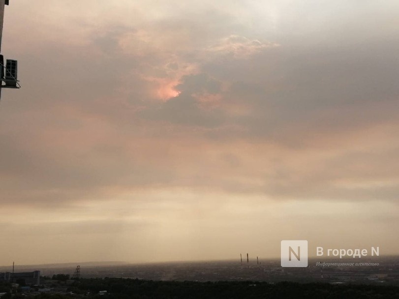 Дымная пелена мордовского пожара снова накрыла Нижний Новгород - фото 3