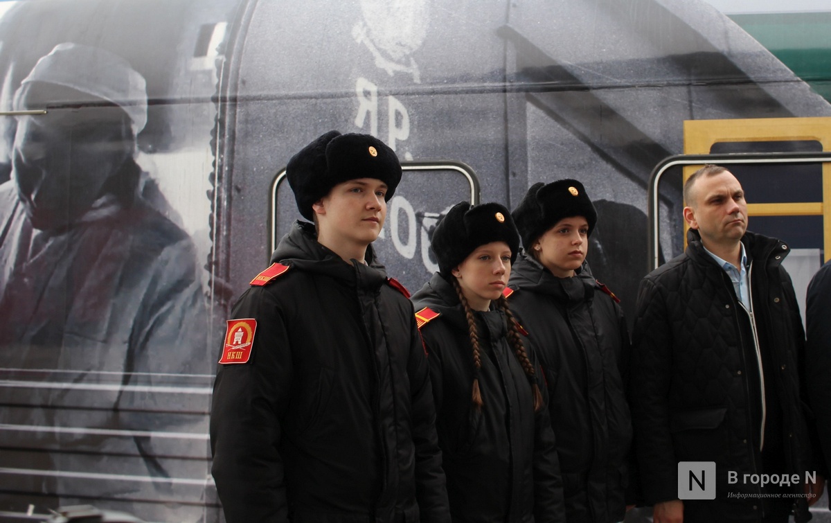Застывшие мгновения войны: фоторепортаж из &laquo;Поезда Победы&raquo; в Нижнем Новгороде - фото 86