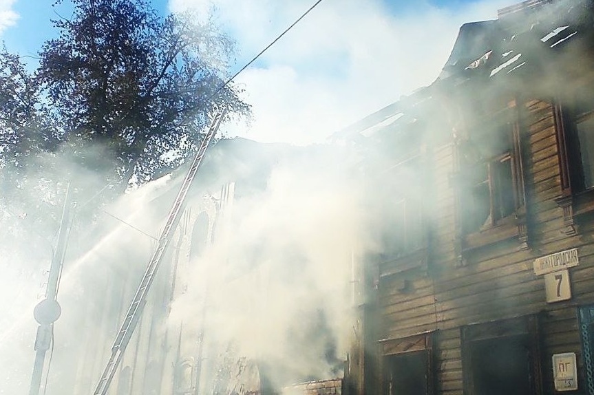Сгоревший дом Гурова на улице Нижегородской планируется восстановить - фото 1