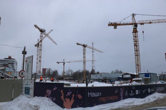 Нижегородцам показали новые фото со стройплощадок IT-кампуса «Неймарк» - фото 3