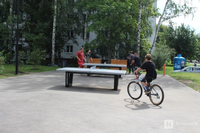Теннисные столы и велодорожка появились на улице Веденяпина в Нижнем Новгороде - фото 24