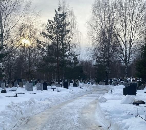 Прокуратура проверяет качество уборки снега на кладбище в Балахне после жалоб жителей - фото 1