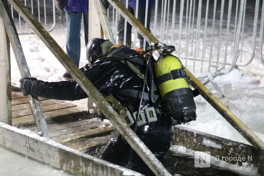 Мороз по коже: фоторепортаж с крещенских купаний в Нижнем Новгороде - фото 43