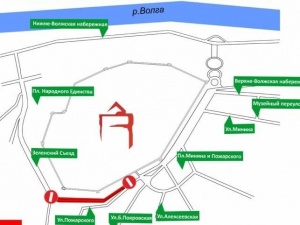 Ряд нижегородских автобусов изменит маршруты из-за работ на Зеленском съезде