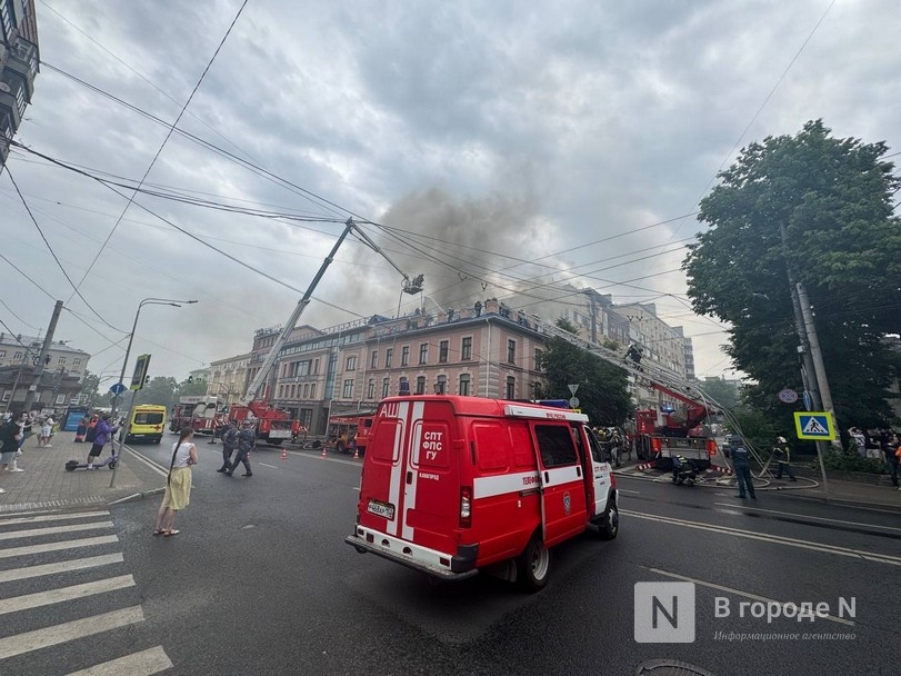 Пожар в здании медицинского центра локализовали на Большом Покровской - фото 1