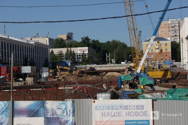 От метро до ИТ-кампуса: показываем, как сейчас выглядят самые важные стройки в Нижнем Новгороде - фото 60