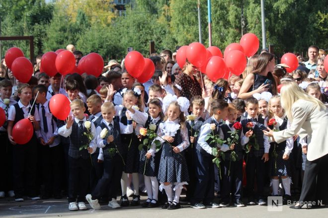 Шалабаев посетил линейку в школе №22 в Нижнем Новгороде: фото - фото 14