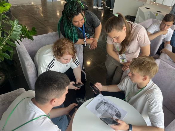 Школьники из двух нижегородских округов побывали в городе будущего Иннополисе - фото 5