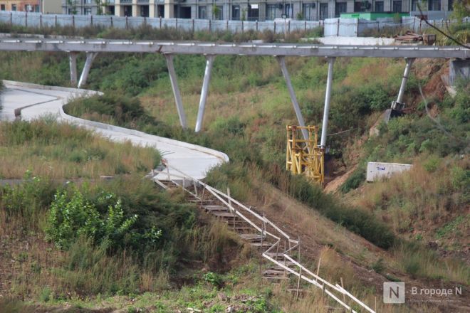 Проект на миллиарды: фоторепортаж из Почаинского оврага, где строится террасный парк - фото 9