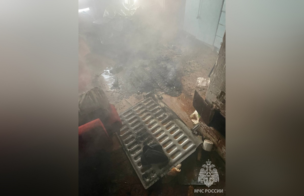 Частный дом в Выксе загорелся из-за оборгевателя