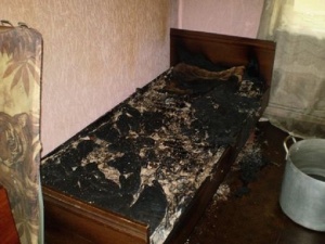 Мужчина сгорел в своей кровати в поселке Доскино Богородского района