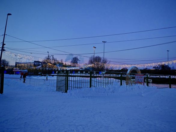 Аномальные морозы в Нижнем Новгороде: фоторепортаж из заснеженных парков - фото 35