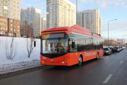 Два троллейбуса с автономным ходом тестируют в Нижнем Новгороде