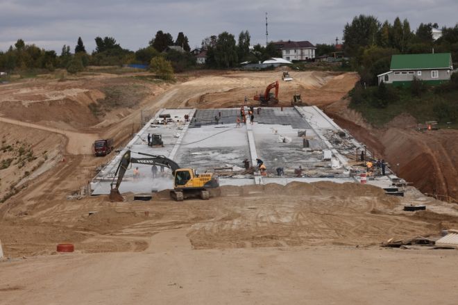Как идет строительство дублера проспекта Гагарина в Нижнем Новгороде - фото 1