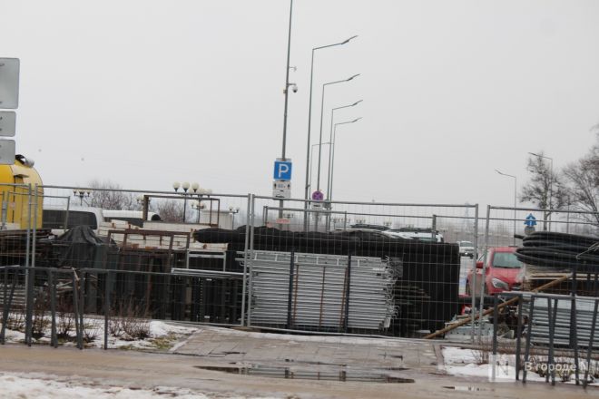 Опубликованы фото с места строительства трассы на Чкаловской лестнице - фото 14