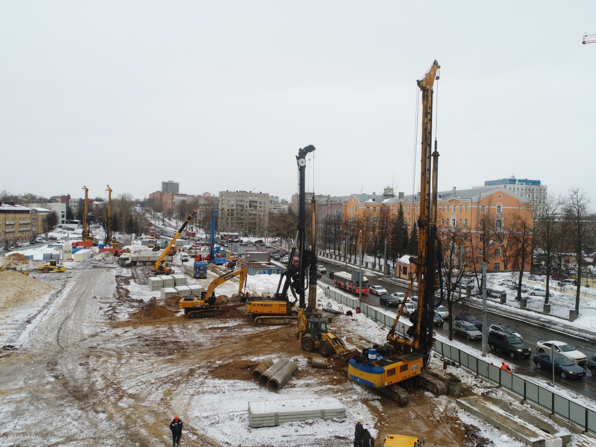 Еще одну стройплощадку для возведения метро организуют на улице Родионова - фото 1