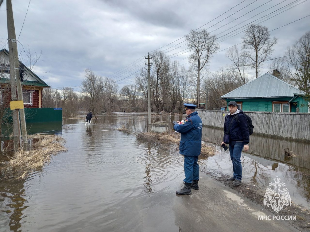 Шесть дорог затоплены в Нижегородской области из-за паводка - фото 1