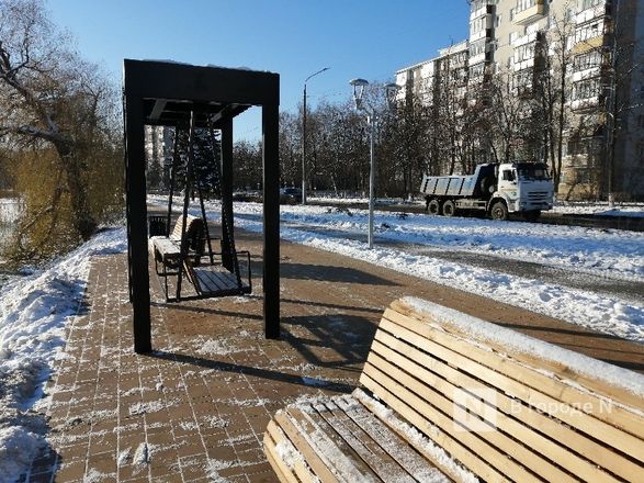 Диванные скамейки и деревянные качели: как изменился Сормовский район - фото 4