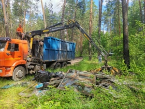 Незаконные свалки рядом с Решетихой убраны