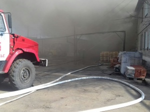 20 человек эвакуировали из-за пожара в балахнинском магазине