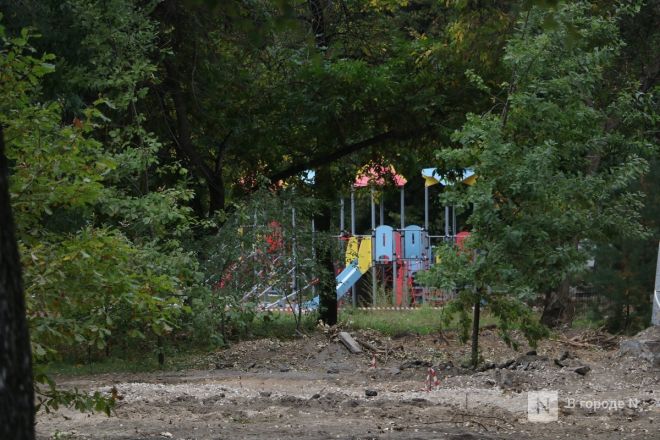 Фоторепортаж: как идет благоустройство парка 1 Мая в Нижнем Новгороде - фото 11