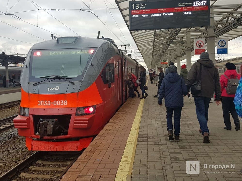 Часть пригородных поездов отменят в Нижегородской области - фото 1