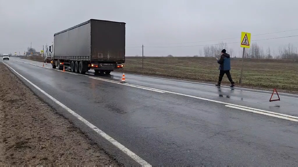 Пешеход попал в реанимацию после наезда фуры в Уренском округе - фото 1