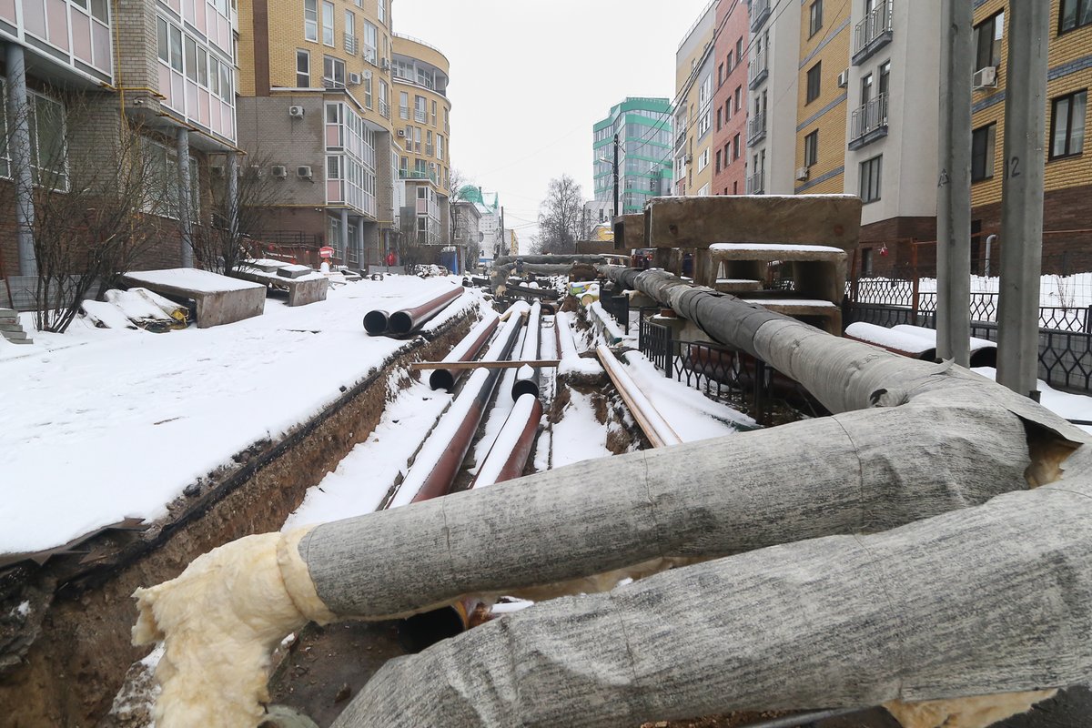 Почти 250 мест раскопаны из-за проблем с теплосетями в Нижнем Новгороде - фото 1