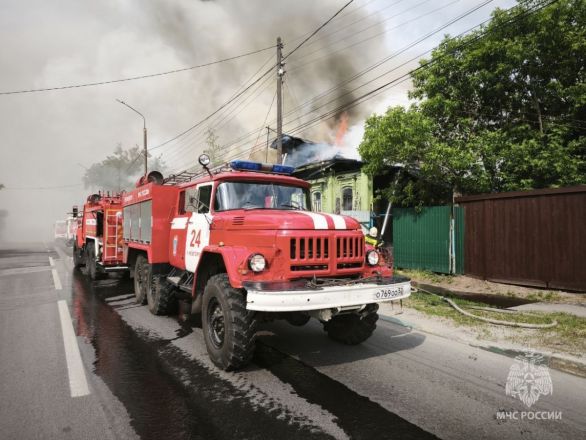 Появились фото с пожара на улице Интернациональной в Нижнем Новгороде - фото 4